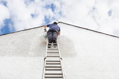 Peinture extérieure à la Méaugon — façades et ravalement